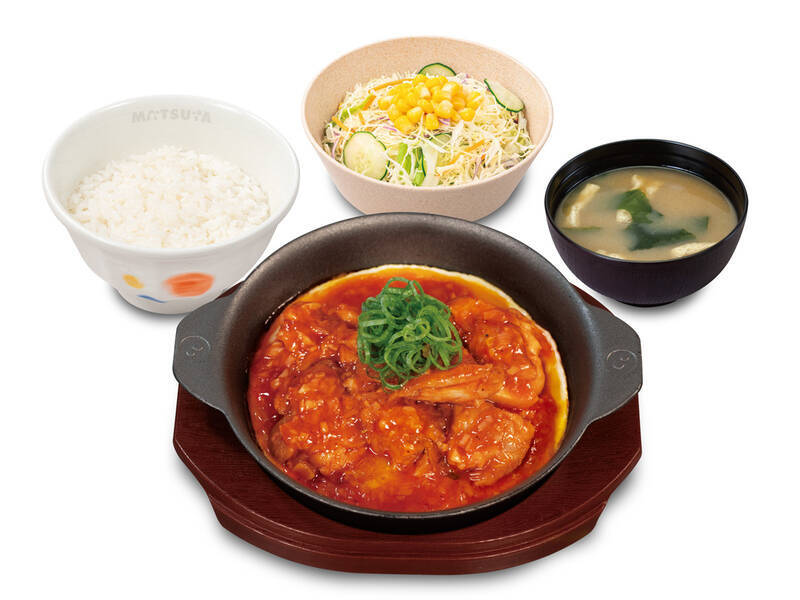 【本日発売】うまそ！ 松屋、エビチリ風の「ごろチキ」！ ふわふわ玉子の新作