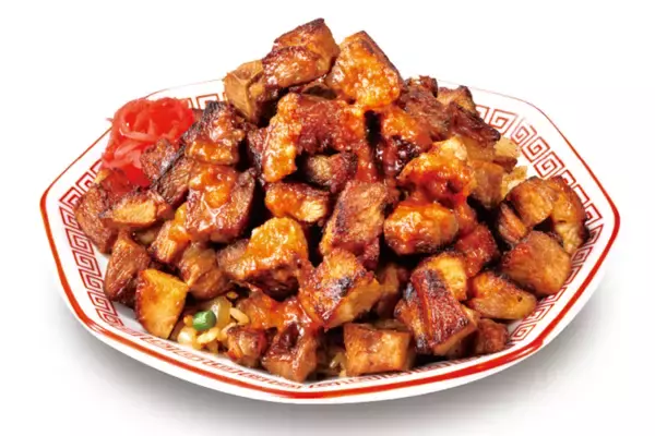 「肉でご飯が見えない!!大阪王将「ニンニク肉肉肉チャーハン」販売開始！ 総カロリー約1780kcalの「倍撃」も用意」の画像