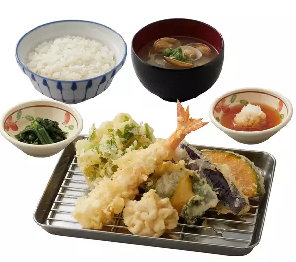 「海老・たら・白子！冬の贅沢天丼、ご飯おかわり無料の定食も」の画像