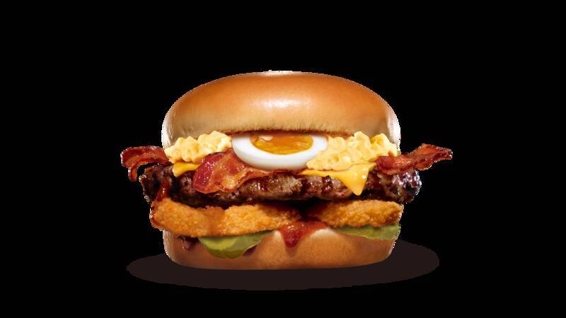 「月見チーズポテト」に「シェイク」も！ カールスジュニアの“アメリカン月見”が楽しげ