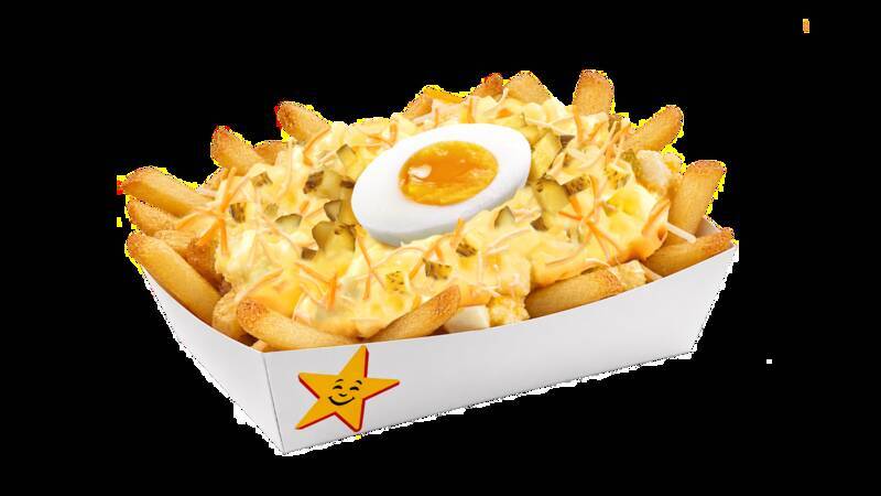 「月見チーズポテト」に「シェイク」も！ カールスジュニアの“アメリカン月見”が楽しげ