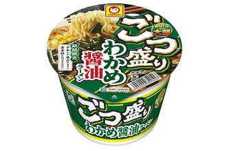 「ごつ盛り わかめ醤油ラーメン」が復活！大盛り麺×わかめ