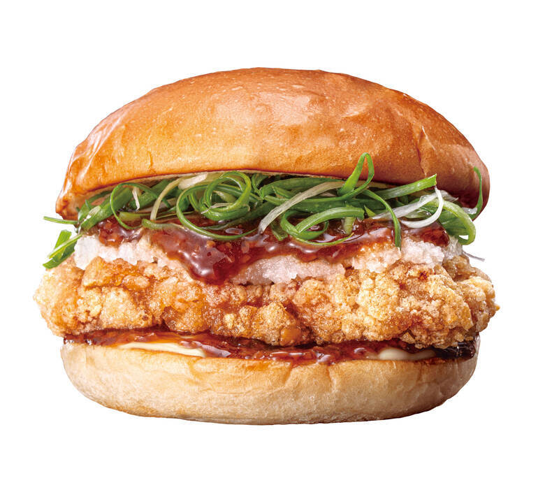 肉厚×にんにく醤油！ 夏の「おろしバーガー」がそそる。8月5日から