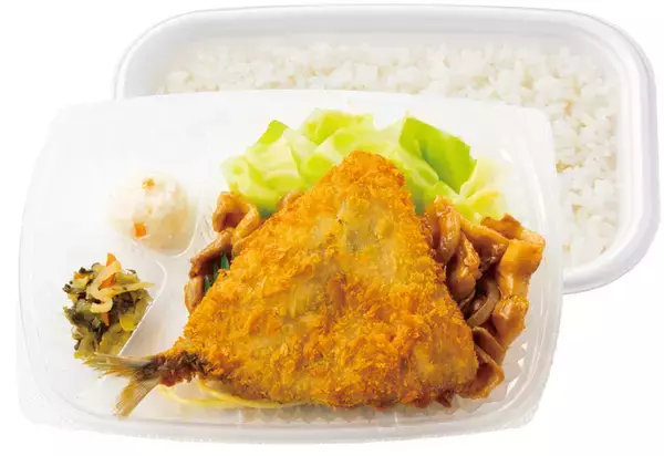 「アジフライでかっ！昨年好評「アジフライのり弁」復活、のり弁好き歓喜」の画像