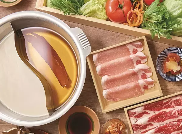 「上品な甘みととろける霜降りの“幻の豚”を味わう しゃぶしゃぶ温野菜「金華豚しゃぶしゃぶ」3月23日より期間限定販売」の画像