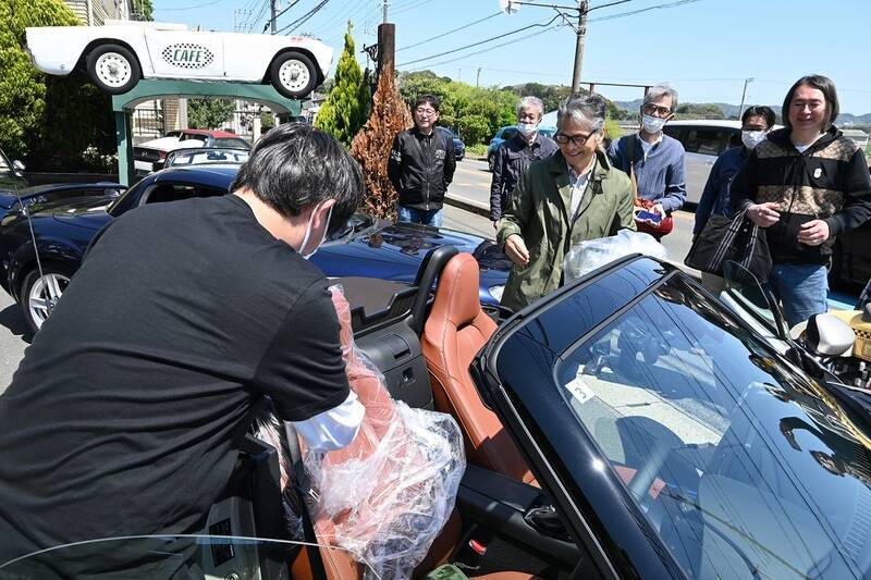 ロードスター元主査・山本さんを囲むプライベート感たっぷりのミーティングに参加