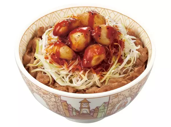 「待ってました、すき家「白髪ねぎ牛丼」の季節！ シャキシャキ食感がたまらない～」の画像