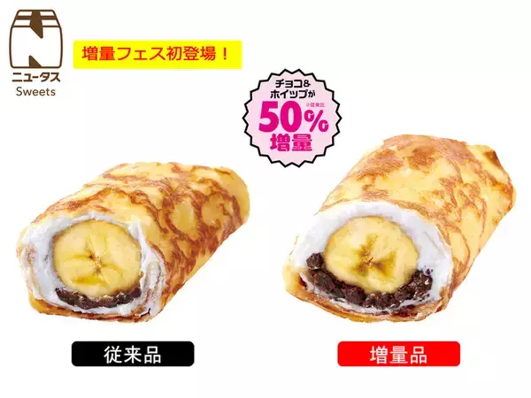 「サンドイッチも焼きそばパンも増量！ニューデイズ「増量フェス」開催　6月2日～」の画像