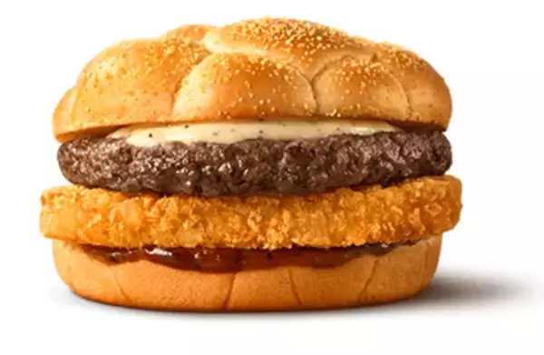 「ヤバ肉厚！マクドナルド夜限定「倍肉厚ビーフ」W杯記念バーガー」の画像