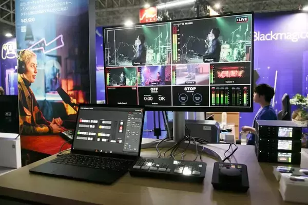 TGS初出展！映像・放送機器で有名なBlackmagic Designのブースをレポート【TGS2023】