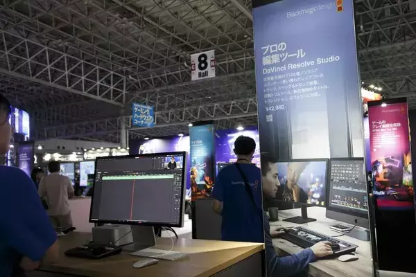 「TGS初出展！映像・放送機器で有名なBlackmagic Designのブースをレポート【TGS2023】」の画像