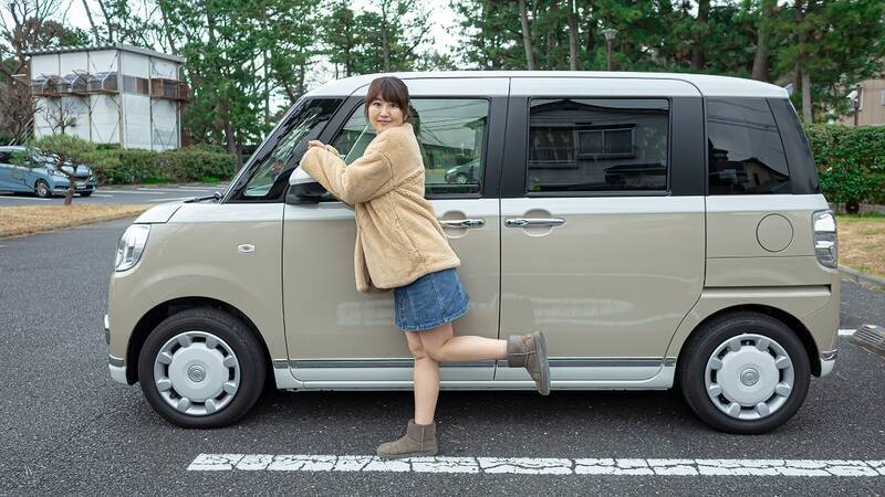 カワイイだけじゃない！ 人も荷物も載る軽自動車ダイハツ「ムーヴ キャンパス」