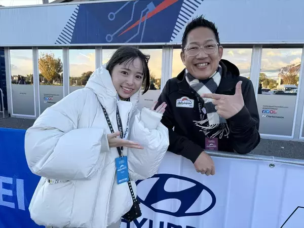 「愛知県出身アイドル・寺坂ユミが2度目のラリージャパン観戦で感じた愛知の誇り」の画像