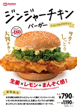 チキンでかっ！約180gの大判チキンがドーン　ドムドムがまたやってる