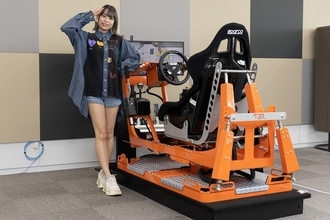 eスポーツプレイヤーがリアルレースで活躍するためのプロジェクトをアイドルが体験！