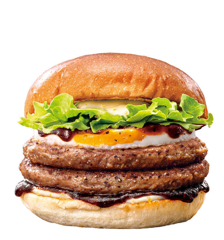 肉、肉、肉のトリプル！ 「絶品月見」のボリュームバーガーがうまそ～！