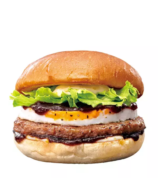 「肉、肉、肉のトリプル！ 「絶品月見」のボリュームバーガーがうまそ～！」の画像