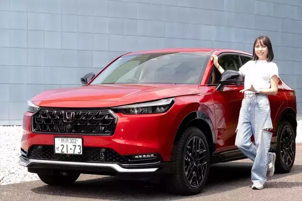 「VEZELかZR-Vかそれとも？ ホンダアクセスのパーツを着けたSUV三兄弟をアイドルが試乗比較」の画像