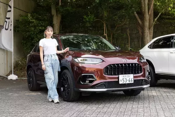 「VEZELかZR-Vかそれとも？ ホンダアクセスのパーツを着けたSUV三兄弟をアイドルが試乗比較」の画像