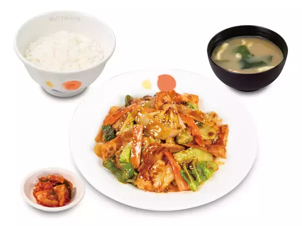 「ご飯が進むやつ！松屋の「回鍋肉」今年も。タレ進化でうまそ」の画像