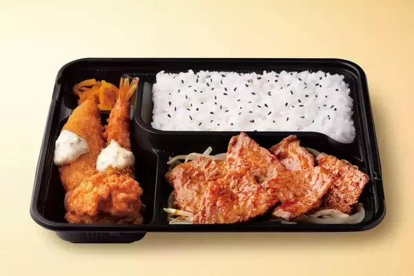 「5ミリ厚カット、希少部位の牛焼肉弁当がオリジンに！「ともさんかく」を食べよう」の画像