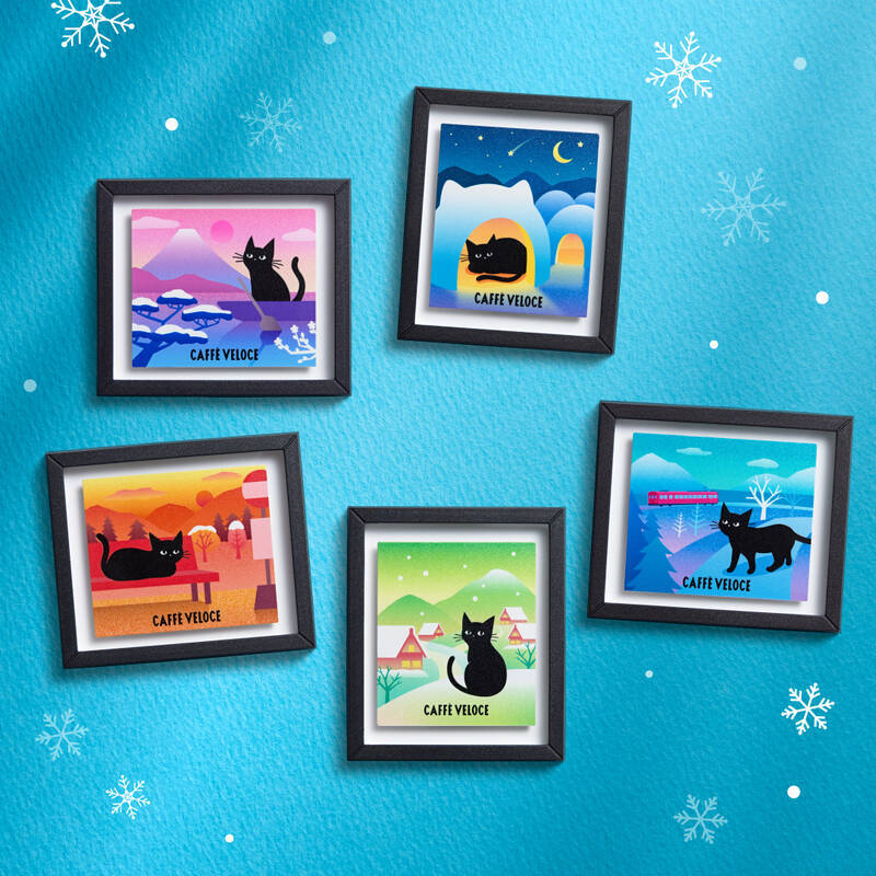 かわいすぎ注意♡ ベローチェの“ステンドグラス風ねこグッズ”が冬限定でゲットできる