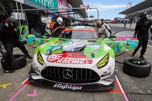 「SUPER GT第5戦鈴鹿で、重いサクセスウェイトに翻弄されたマッハ号冨林」の画像