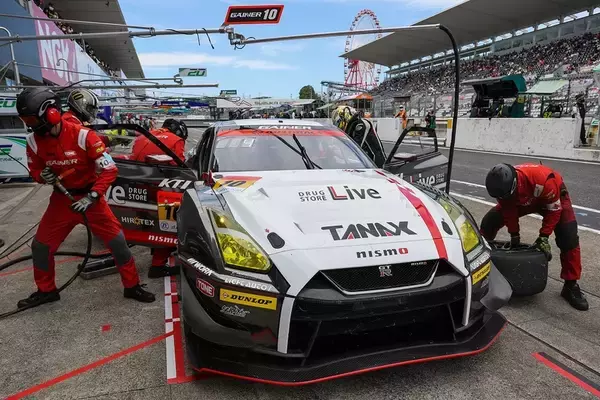 「SUPER GT第5戦鈴鹿で、重いサクセスウェイトに翻弄されたマッハ号冨林」の画像