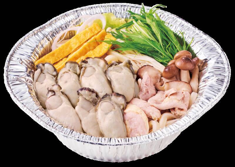 最高かよ。牡蠣7個入りの「牡蠣鍋焼きうどん」、これは買うしか