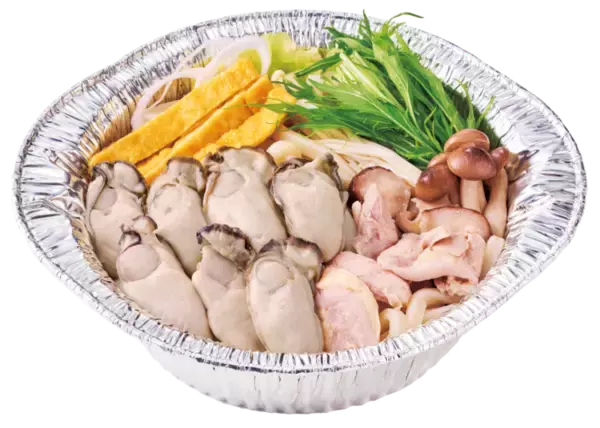 「最高かよ。牡蠣7個入りの「牡蠣鍋焼きうどん」、これは買うしか」の画像