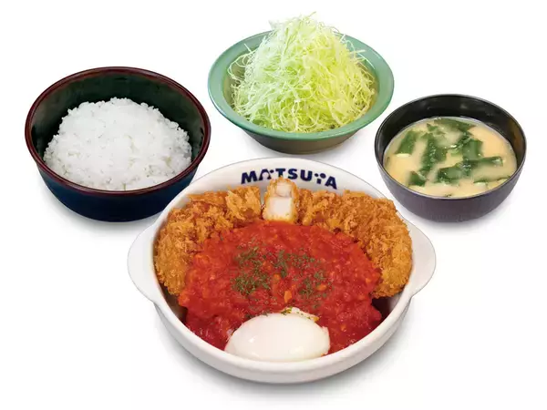 「うまトマ×超厚切り！松屋×松のやで夢のロースかつ誕生」の画像