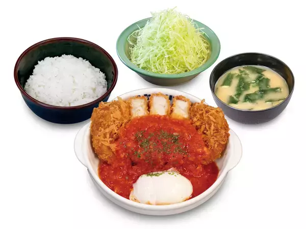 「うまトマ×超厚切り！松屋×松のやで夢のロースかつ誕生」の画像