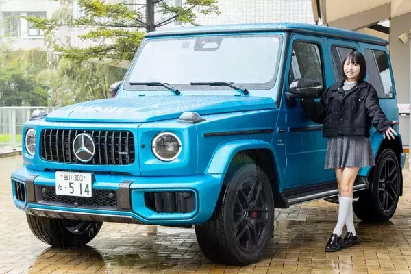 爆速＆ラグジュアリー体験！ 最強のベンツ・Gクラスに現役アイドルが乗って実感した贅沢空間