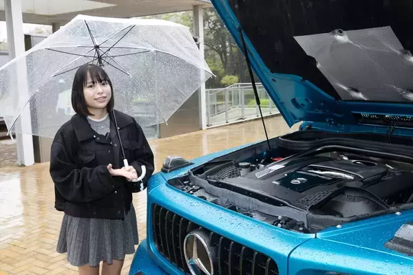 「爆速＆ラグジュアリー体験！ 最強のベンツ・Gクラスに現役アイドルが乗って実感した贅沢空間」の画像