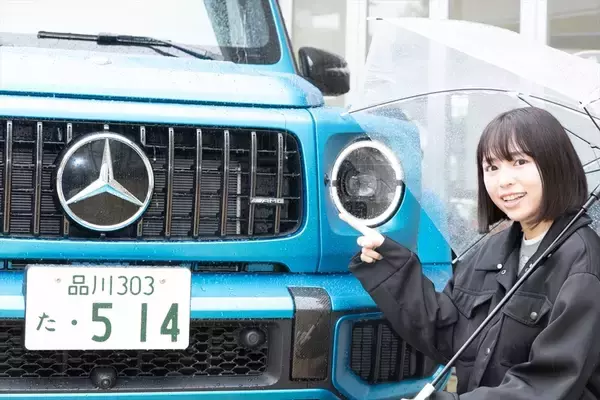 「爆速＆ラグジュアリー体験！ 最強のベンツ・Gクラスに現役アイドルが乗って実感した贅沢空間」の画像