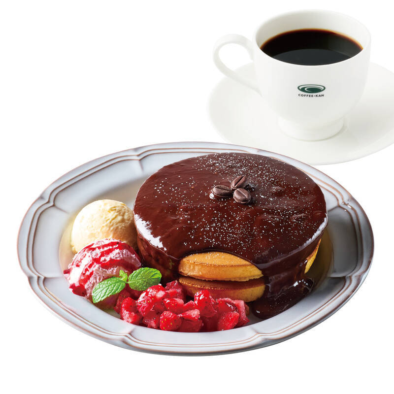 このビジュやばい！あつとろ「濃厚チョコホットケーキ」が冬限定で