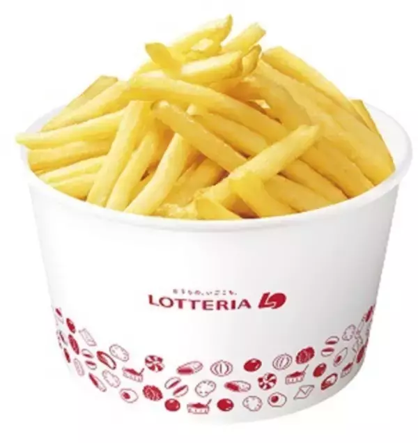 「ロッテリア「バケツポテト」が特別価格500円に　バケツトリオキャンペーン」の画像