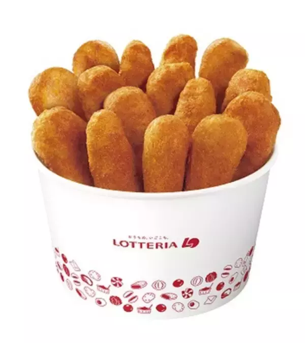 「ロッテリア「バケツポテト」が特別価格500円に　バケツトリオキャンペーン」の画像