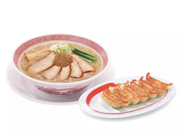 「幸楽苑「魚介とんこつらーめん」は150円お得なセットも用意！“追い節粉”もできちゃう」の画像