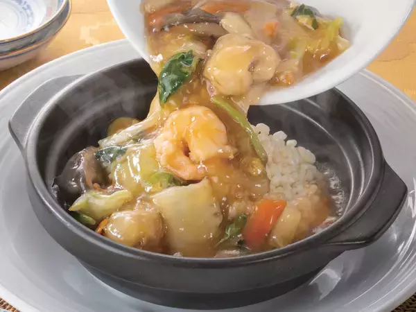 「うまそ!! 熱々の「海鮮あんかけおこげ」がバーミヤンに！海鮮フェア始まったよ」の画像