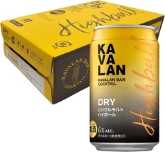 人気の台湾発シングルモルトを手軽に！ “カバラン”のハイボール缶が21％オフ、AmazonスマイルSALE