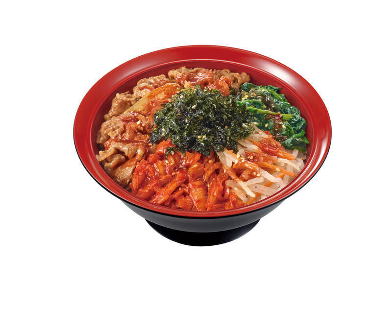 すき家「おんたまビビンバ牛丼」登場　キムチ・ナムル・牛肉を豪快に混ぜたい