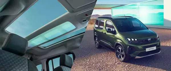 プジョー「リフター」ガラスルーフで開放感マシマシ、30台限定モデル