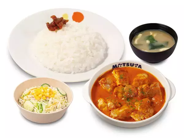 「松屋に待望の「マッサマンカレー」再登場！ “世界一おいしい料理”をごろチキ入りで」の画像
