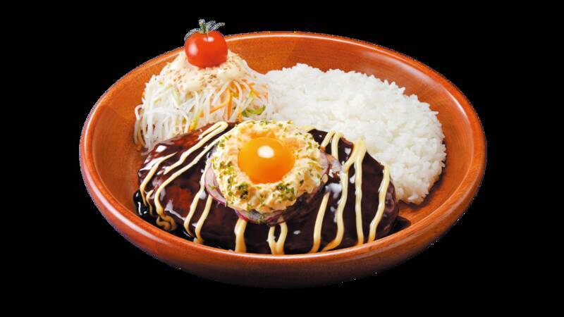 めっちゃそそる！ びっくりドンキー「月見バーグ」 卵黄×ポテトなどたまらん組み合わせ