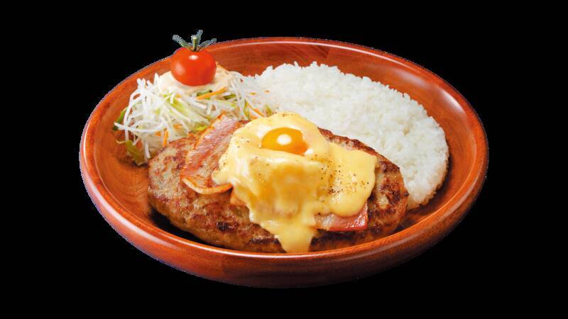 めっちゃそそる！ びっくりドンキー「月見バーグ」 卵黄×ポテトなどたまらん組み合わせ