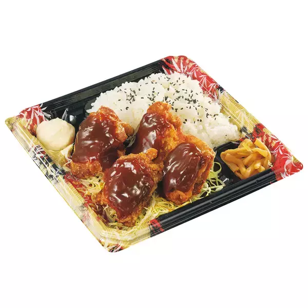 「からやま「デミハンバーグとデミからあげの合盛り定食」デミからあげも新登場」の画像