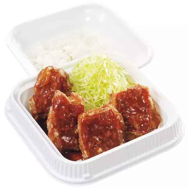 「からやま「デミハンバーグとデミからあげの合盛り定食」デミからあげも新登場」の画像