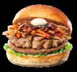 「口が幸せになるやつ！ チキン竜田×きんぴらの「鶏ごぼうバーガー」など4種登場」の画像3