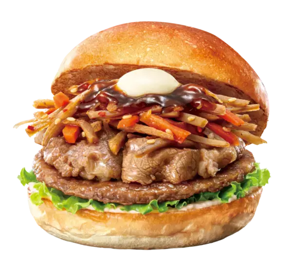 「口が幸せになるやつ！ チキン竜田×きんぴらの「鶏ごぼうバーガー」など4種登場」の画像